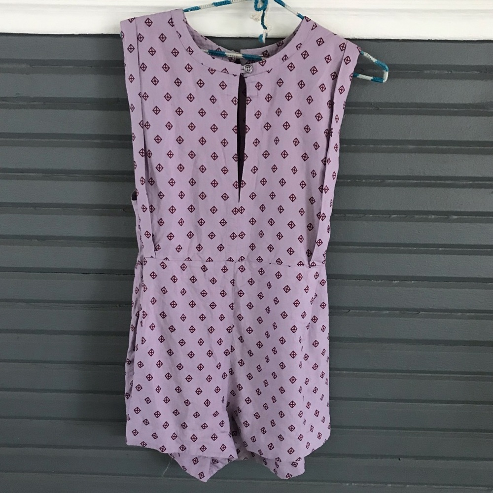 Free People Purple romper